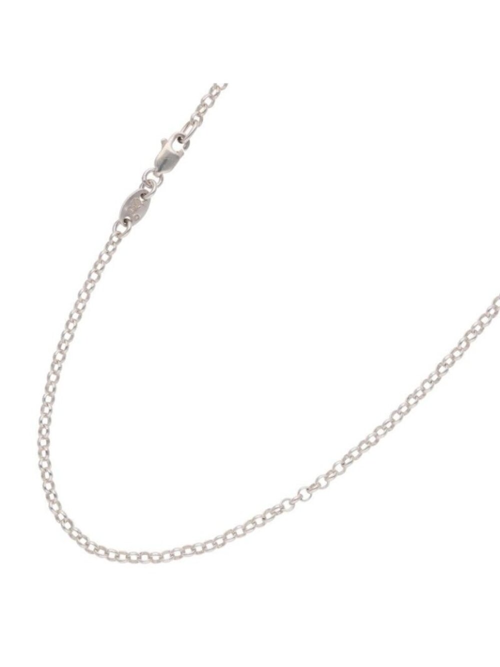 Chrome Hearts Roll Chain Silver Necklace